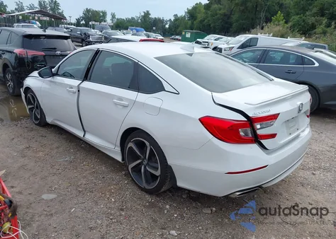 2020 Honda Accord Sport 2.0T из США, поврежденный, VIN 1HGCV2F30LA030613